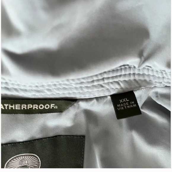 Weatherproof Men’s Microfiber Dusk Blue Bomber Jacket size XXL - Picture 9 of 13